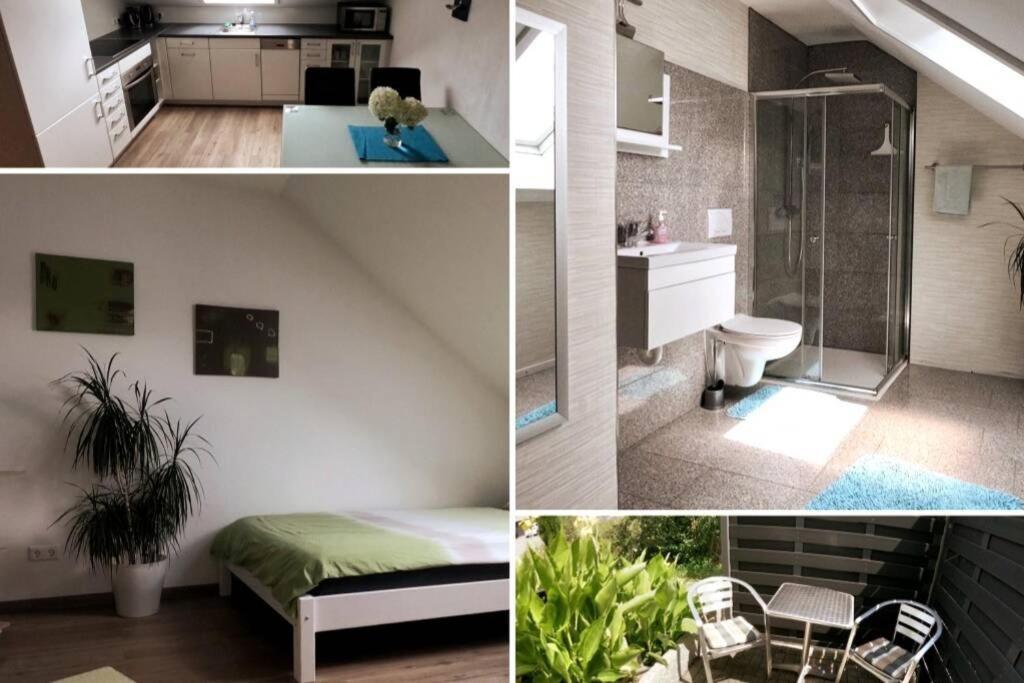 Moderne Ferienwohnung In Durmersheim 2 Zi, Naehe Rhein Und Messe Ka Exterior foto